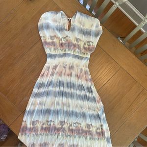 Watercolor Dress, Size Small